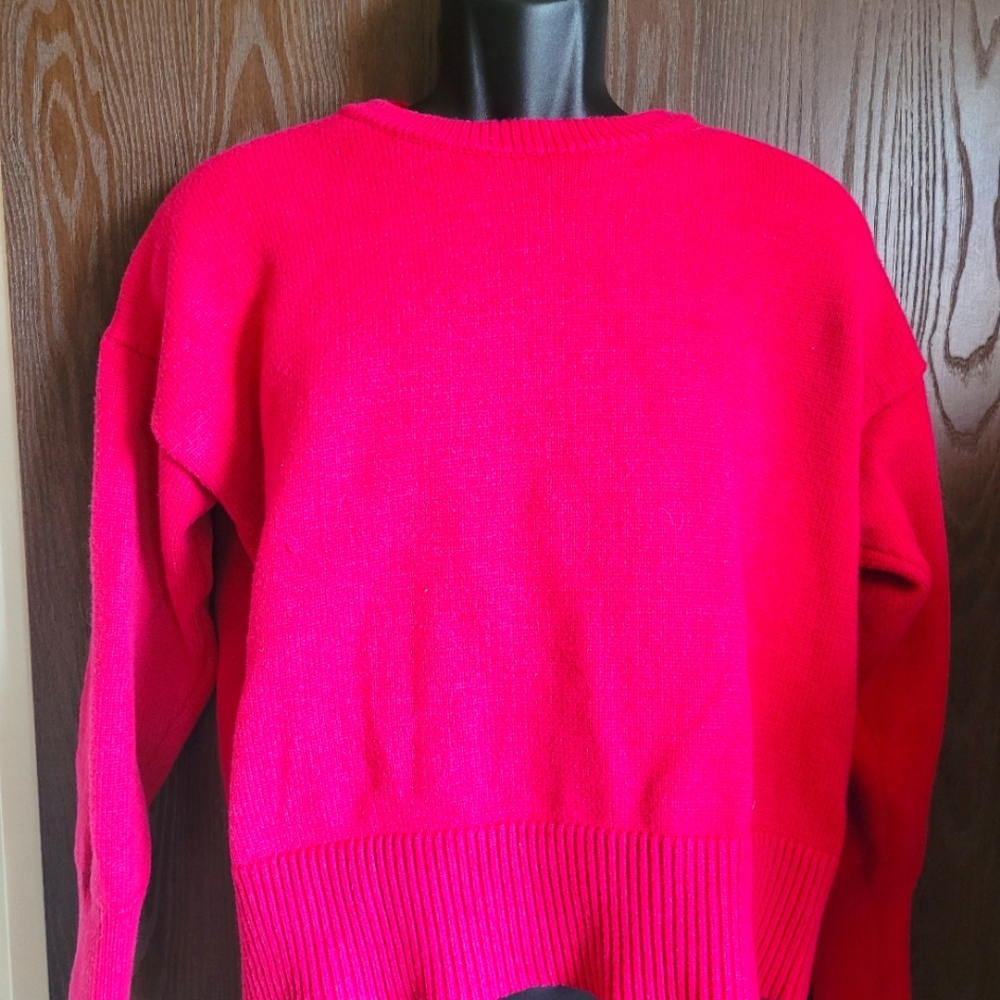 Fuchia pink Philosophy Sweater